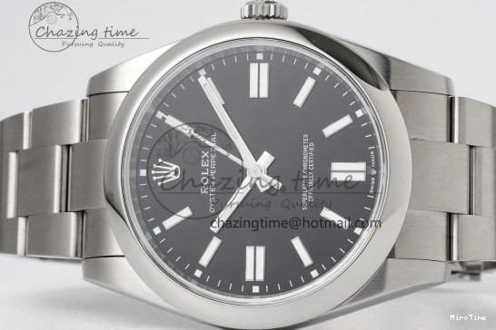 MiroTime 0412 Oyster Perpetual 41mm 124300 KING 1:1 Best Edition 904L Steel Black Dial on SS Bracelet VR Cozy 2082